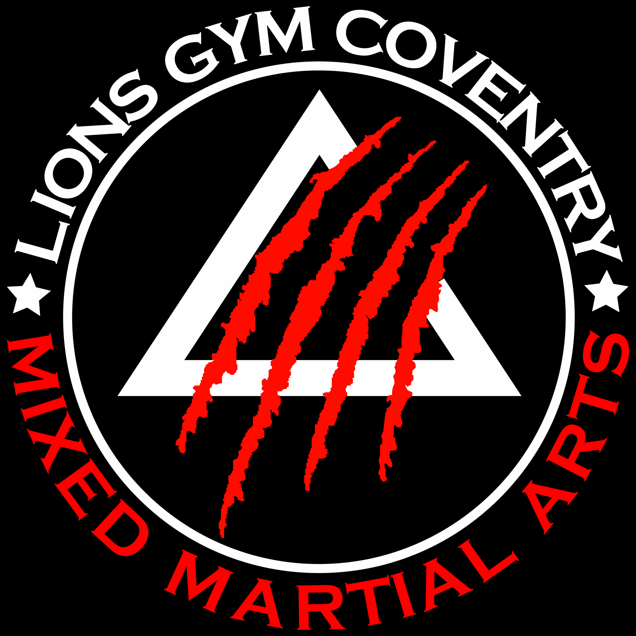 Lions Gym Logo Black BG